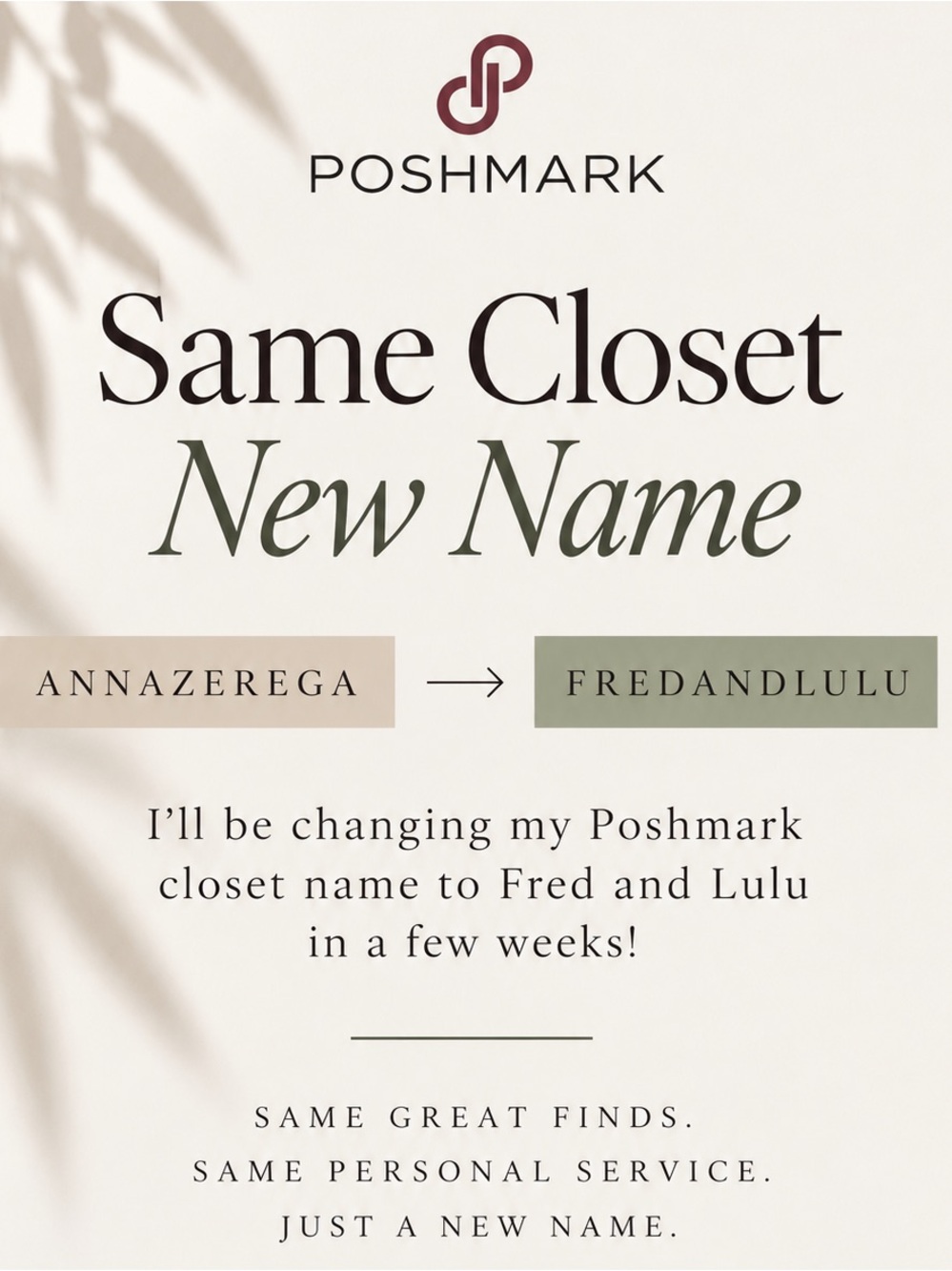 Coming Soon FREDANDLULU